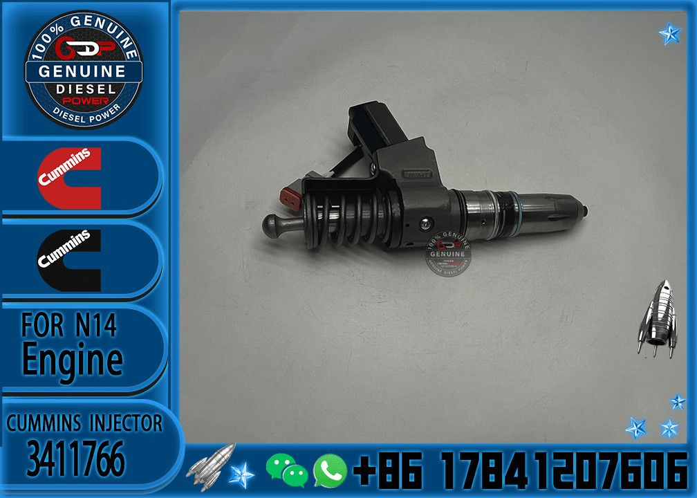 New High Quality Diesel N14 Common Rail Fuel Injector 3411766 3652541 3411767 3652542 for cummins N14