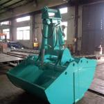 Q460 Excavator Clamshell Bucket ISO9001 Coal Clamshell Bucket For Backhoe