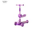 PU Flashing Wheel Baby Kick Scooter With Adjustable Height Handle
