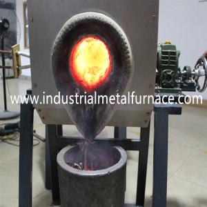 China 15KW 3KG Industrial Induction Steel Melting Furnace Steel Making Medium Frequency wholesale