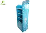 Retail Cardboard Greeting Card Display Racks Only One Touch To Assemble
