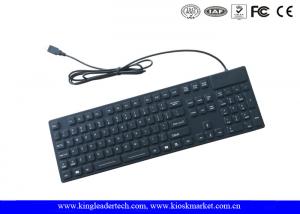 China Customisable USB medical grade keyboard Silicone with Numeric section wholesale