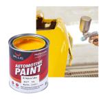 Thermosetting High Gloss Solid Car Body Filler Hardener 2K Yellow acrylic spray