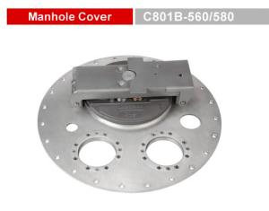 China Safe And Reliable Truck Spare Parts Tank Manlid Manhole Cover GETC801B-560/580 wholesale