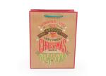 Exquisite Luxury Christmas Packaging 350gsm Coated Paper Eco - Friendly