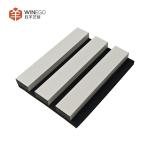 Elegant Wood Slat Acoustic Panels With Wood Grain Texture For Living Room