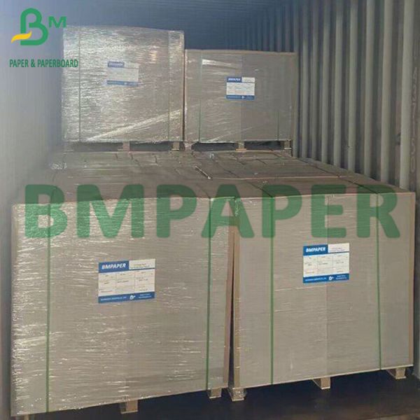 1mm F Flute Unbleached Brown Corrugated Paper Sheets For Boxes