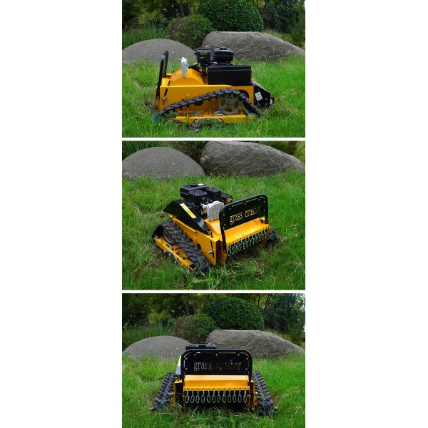 Professional-level DIY Cordless Grass Shredder Grass Box Single Cylinder Engine 1000m Remote Control for Petrol/Gasoline Garden