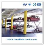 Scissor Car Parking Lifts Double Level Car Parking System Garage Storage