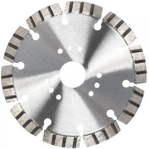 China 1.4-2.2mm Blade Thickness Laser Weld Diamond Saw Blade for Stone Concrete Cutting on sale