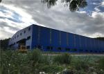 Corrugated Sheet Q345 Steel Frame Workshop Building For Wall