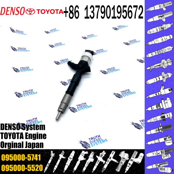 Common Rail Engine Accessories Diesel Injector 23670-30120 095000-5891 095000