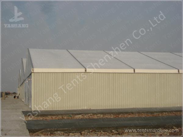 Quality Side By Side Row 6000㎡ Large Industrial Tents High Performance ISO CE Certification for sale