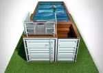 Topshaw Container Swimming Pool Prefab Beach House Luxurious Swimming House