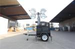 4 Pivot Legs Light Tower Generator Double Wall Sub - Fueltank , Construction
