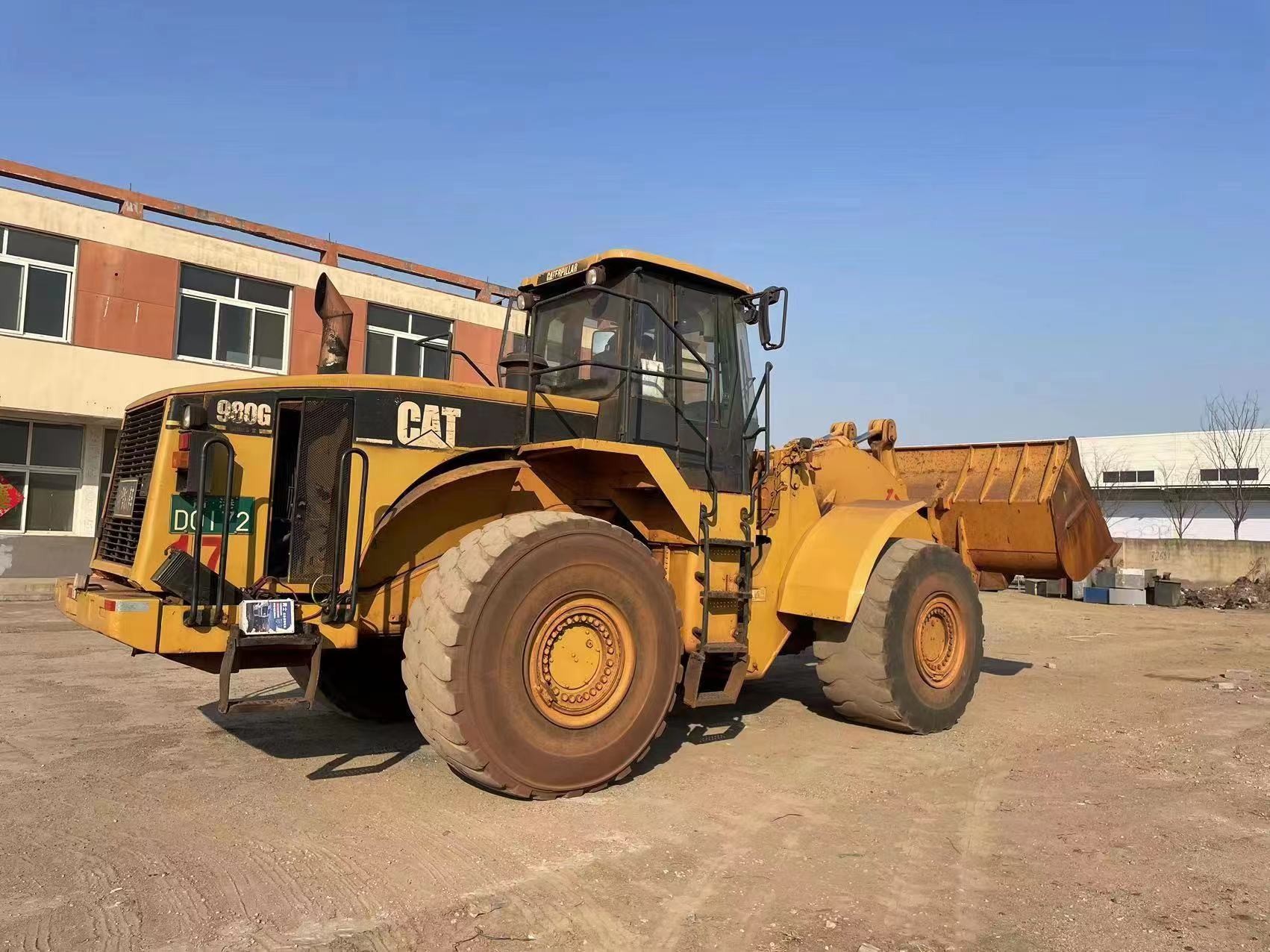 Wheeled Second Hand Caterpillar 980G Loader Easy Operation In Good Condition