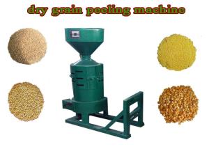 China industrial automatic grain/corn/millet/soy bean/wheet skin peeling and hulling machine wholesale