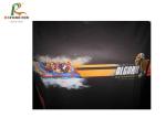 Dye Sublimated Custom Printed T Shirts Short Sleeve Polyester Fashion Orange