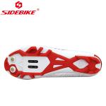 Lightweight Mountain Biking Sneakers Plastic Buckle Mesh Lining Material