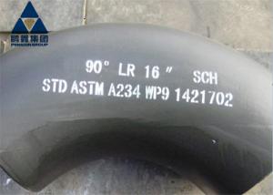 China PIPE ELBOW 90° LR 16“ SCH STD astm a234 wp9 wholesale