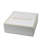 Custom Magnetic Closure White Cardboard Gift Box For Mother's Day Valentine's