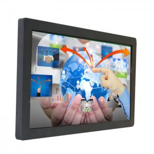 China Industrial Touch Screen Display Monitor / 65 Inch Lcd Monitor With Toughened Glass Front wholesale