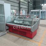 Supermarket restaurant deli display case Meat Chiller Self-service fresh food