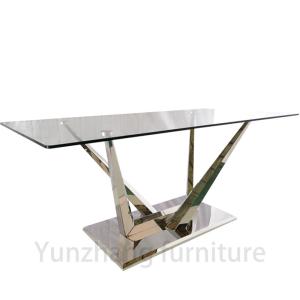 China Stainless Steel Dining Table Chair Sets For Home And Restaurant 18 Inches wholesale