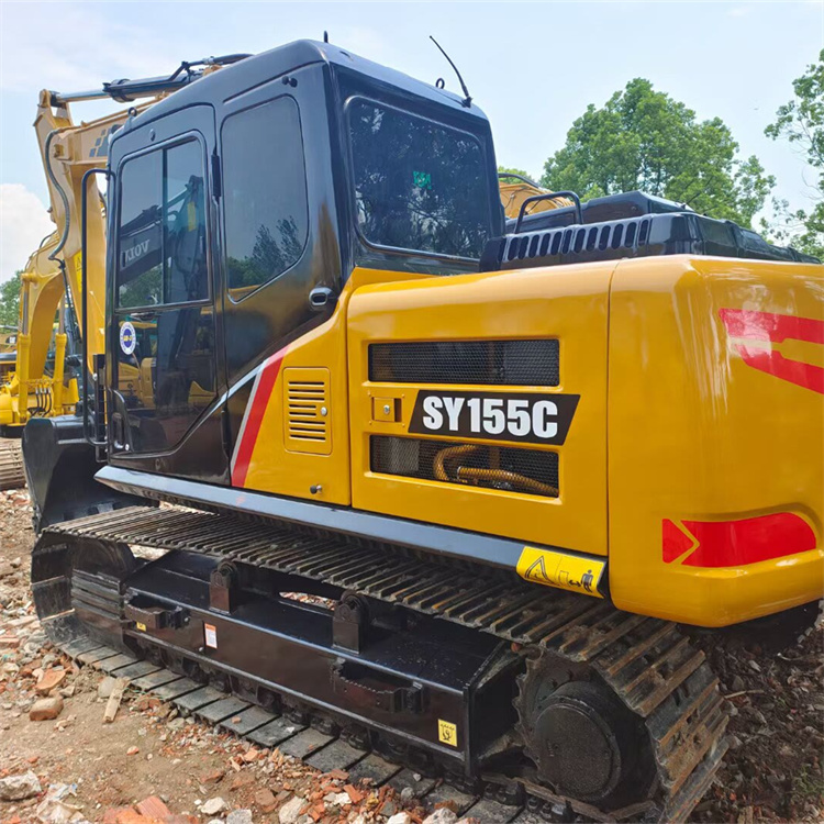 15 TON SANY155C Tracked Digger Used Hydraulic Excavator Made in Second Hand SANY155-9