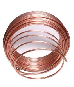 China C10100 C11000 C12000 Ac Copper Pipe Tube Ac Copper Tubing In Coil ASTM B19 wholesale