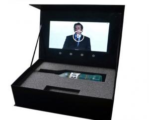 China 7 inch LCD video presentation box, LCD video display gift box with foam inlay wholesale