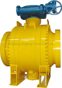 China Flange Connection Q347H 150LB-2500LB Trunnion Mounted Ball Valve for Power Generation wholesale