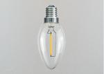 FG45 2W / 4W Yellow Filament LED Light Bulbs CE For Residential And Indoor