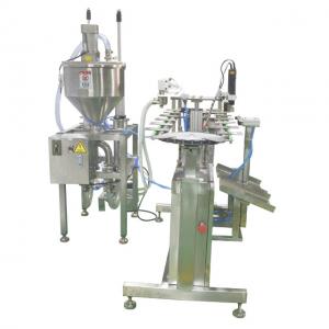 China Packaging Machine for Bags Semi-automatic Fresh Bag Milk Spout Pouch Filling Capping wholesale