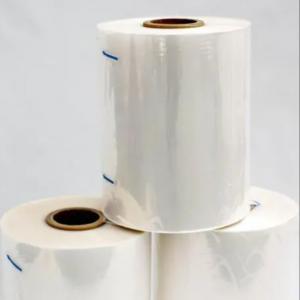 China 20μM Thickness Centerfolded PVC Shrink Wrap Film Roll For Gift Baskets Hampers wholesale