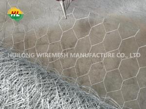 China Low Carbon Steel Hexagonal Wire Netting 36 Inches X 50 Feet X 1 Inch Mesh wholesale