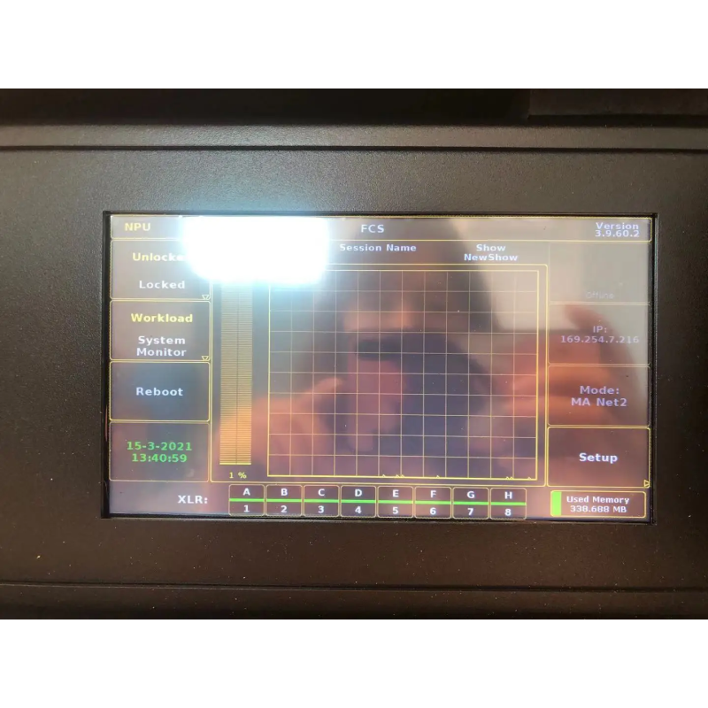 150W DMX Light Controller Pro GrandMA MA NPU With Flight Case