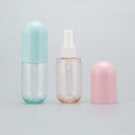 40/60ml PUMP SPRAYER PET Capsule Spray Bottle in Lovely Color for Portable