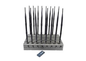 China 16 Antennas 7 Cooling Fans 101 Watt 5G Mobile Phone Signal Jammer wholesale