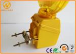 ON OFF Button LED Barricade Light , Warning Strobe Lights Vehicle Amber / Yellow