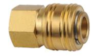 China Dia 7.6mm Female Release Pneumatic Quick Coupling For Automotives wholesale