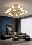 Luxury Sitting room Decoration Chandelier Creative Modern Simple Crystal