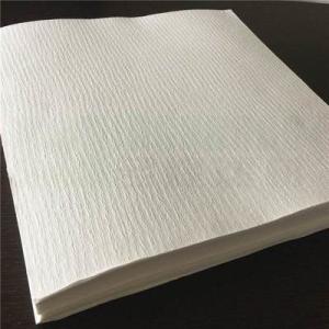 China Crepe / Flat Surface Cooking Oil Filter Paper 150gsm 0.40mm Thickness wholesale