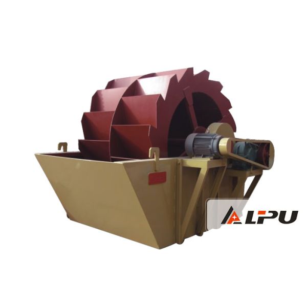 Large Capacity Wheel Sand Washer Sand Cleaning Equipment 50-160 t/h