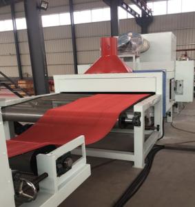 China Auto Plastic Sheet Extrusion Machine , Anti Slip Mat PVC Sheet Making Machine wholesale