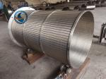Ss 304 Coutinuous Slot Wedge Screen Filter Wastewater Treatment