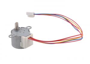 China 28BYJ48 28mm PM Unipolar Gearbox Stepper Motor, Reduction Ratio 64:1 on sale