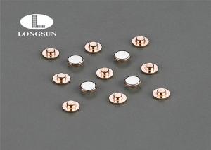 China Bimetal Contacts Copper Blind Rivets , Flat Head Solid Rivet For Contactors on sale