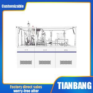 China CHJ-E Automatic Intelligent Multi Grid Lunch Paper Box Forming Machine wholesale