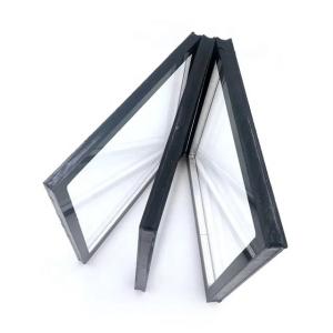 China Energy Saving Hollow Structure Triple Glazing Toughened Shaped Glass for Curtain Wall wholesale